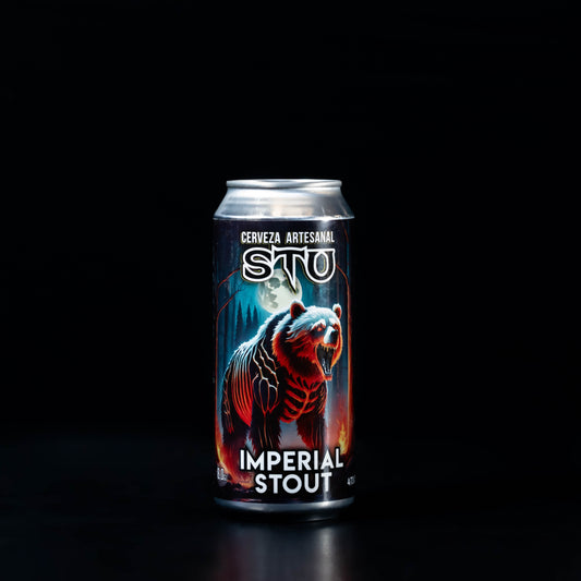 CERVEZA ARTESANAL IMPERIAL STOUT 12 PACK 473 cc